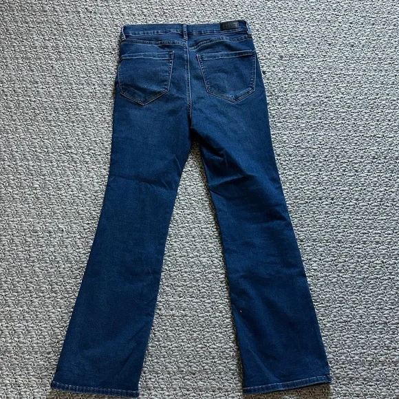 Nicole Miller Dark Blue Flare Jeans - Picture 4 of 6